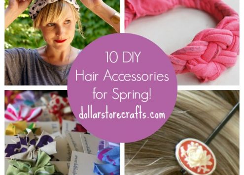 10 Recycled Hair Accessories for Spring