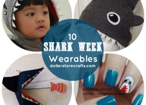 10 Wearable Shark Crafts for Shark Week