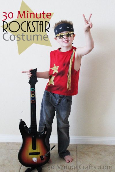 Easy Rockstar Costume