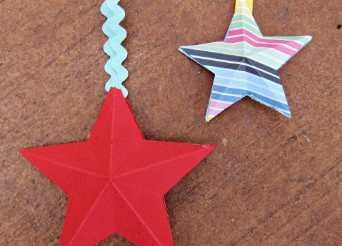 Make 3D Paper Stars