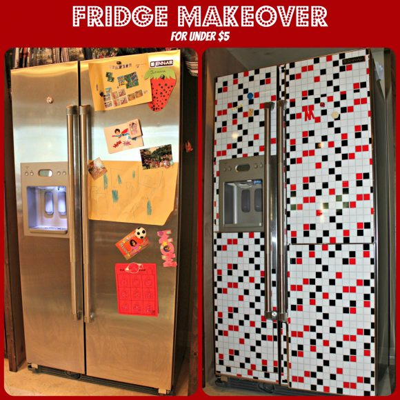 $5 Fridge Makeover