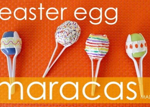 how to make music shakers from plastic eggs