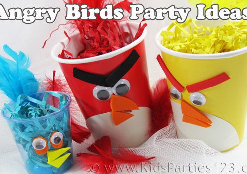 Angry Birday birthday party (via dollarstorecrafts.com)