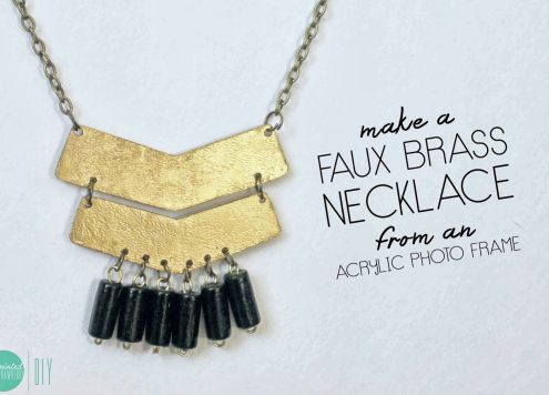 Aztec-inspired necklace