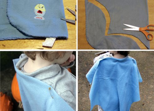 dollar store batman cape tutorial