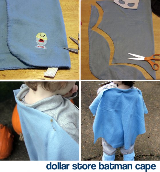 dollar store batman cape tutorial