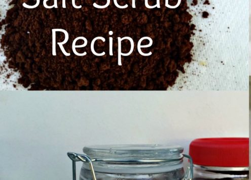 5 Minute DIY Coffee Coconut Sea Salt Scrub
