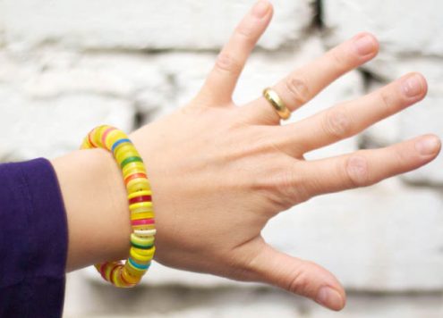 Make a Button Bracelet