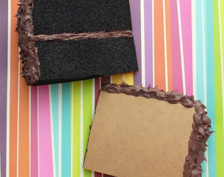 slice of cake postcards