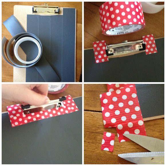 Kitchen command station using dollar store stuff and Scotch® Duct Tapes #scotchducttape