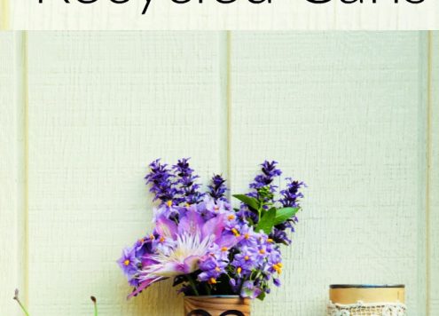 3 Charming Craft ideas for recycled cans - dollar store crafts