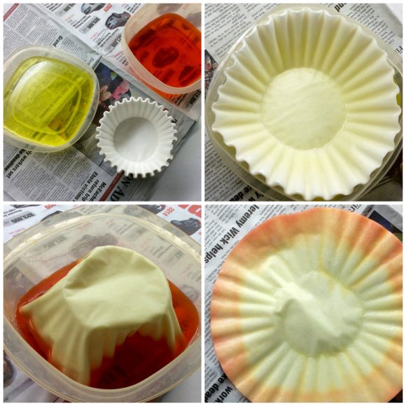 coffee filter flowers