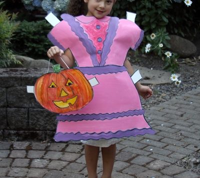 paper doll costume
