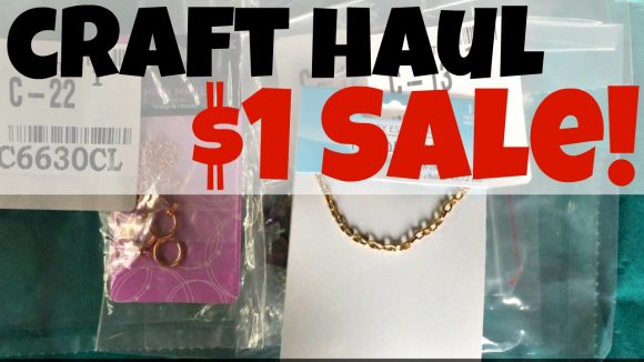 What I found at the $1 Sale on Fire Mountain Gems