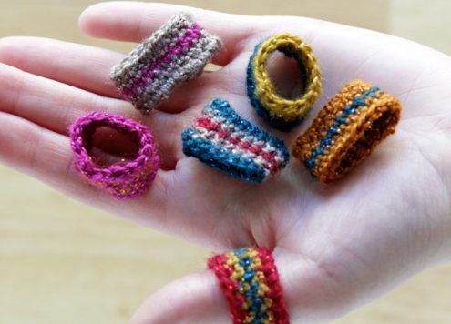 Make Crocheted Rings