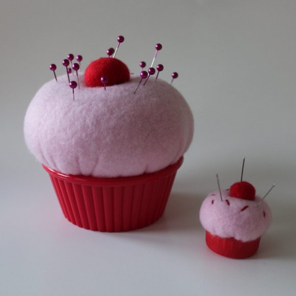 Cupcake Pin Cushions