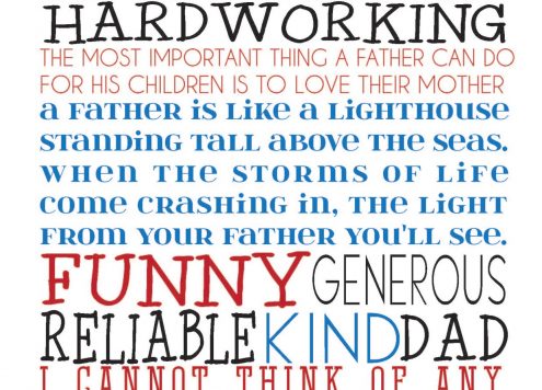 Father's Day Subway Art