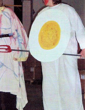 Deviled Egg Halloween Costume (via dollarstorecrafts.com)