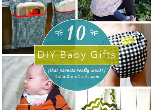 10 DIY Baby Gifts that New Parents Need