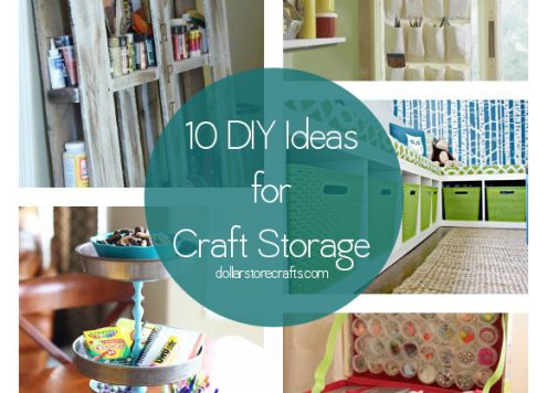 10 DIY Craft Storage Ideas