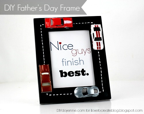 DIY Father's Day Frame