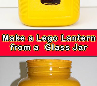 Lego Head Night Light - I have to try this!