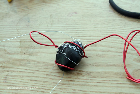 diy rain chain wrapping