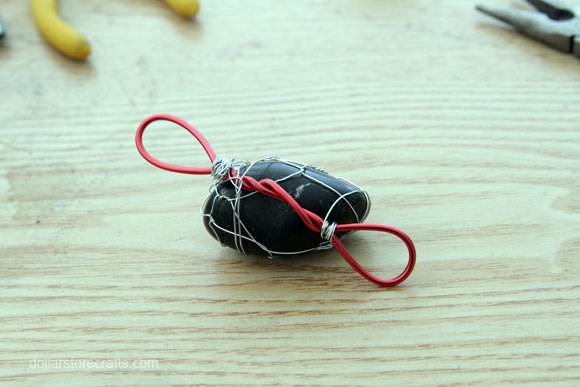 DIY rain chain wire wrapping