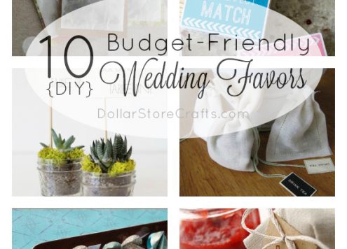 10 DIY Wedding Favors on a Budget