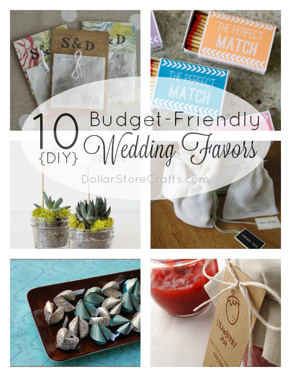 10 DIY Wedding Favors on a Budget