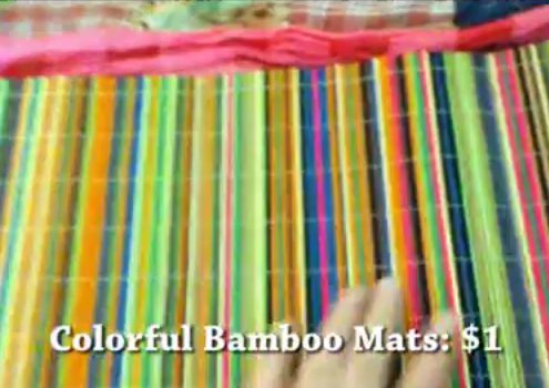 bamboo mats