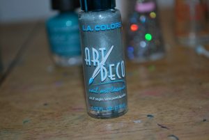 dollar store nail polish art deco