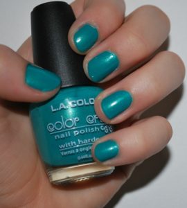 dollar store nail polish, LA colors