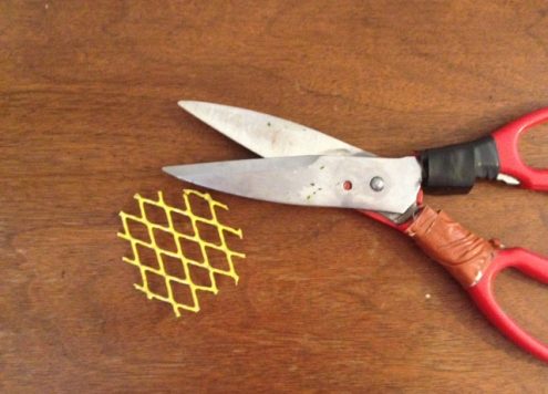 how to make a dollar store lampshade