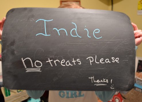 Tutorial: Chalkboard placemat