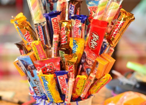 Tutorial: Candy bouquet - dollar store crafts