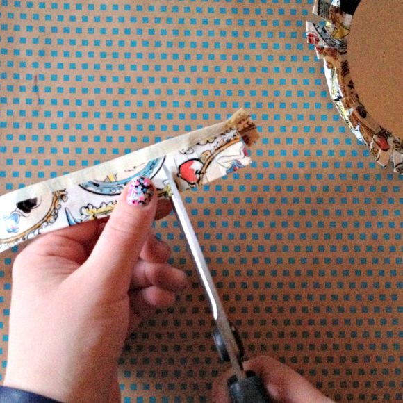 Disney Princess duct tape hand mirror - simple and fun craft!