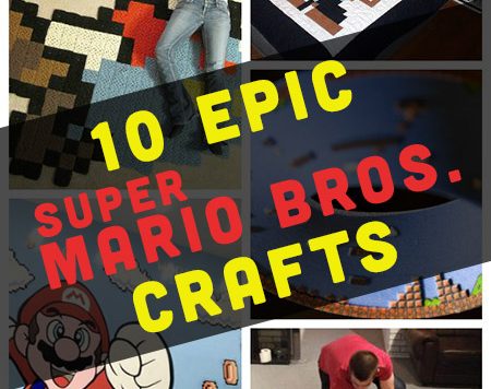 If you grew up with the Mario Brothers, these Super Mario Bros crafts will warm up your heart.