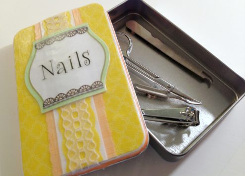 Tutorial: Make a manicure gift set
