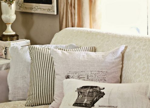 shabby chic pillows