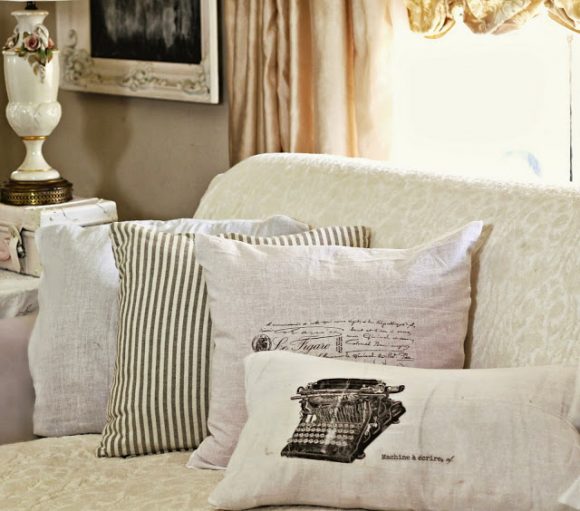 shabby chic pillows
