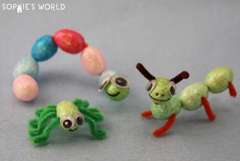 Make Foam Egg Insects