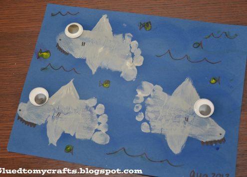 Make Footprint Sharks