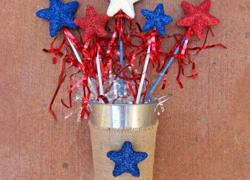 patriotic star wands