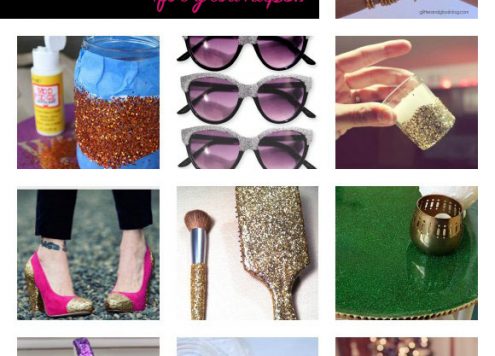 10 Glitter Crafts for Grownups