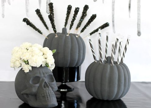 Make dollar store party decorations for halloween - dollar store crafts