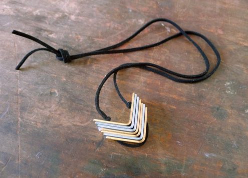 Make a Hardware Bracket Necklace