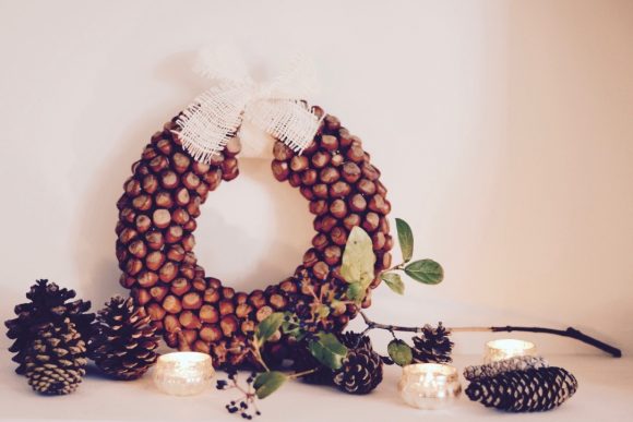 Hazelnut Fall Wreath
