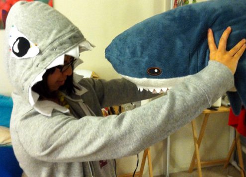 shark hoodie