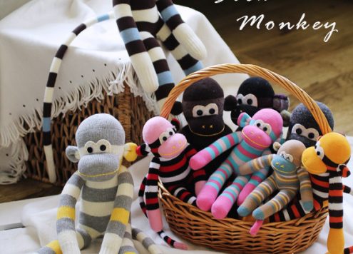 how to make a sock monkey